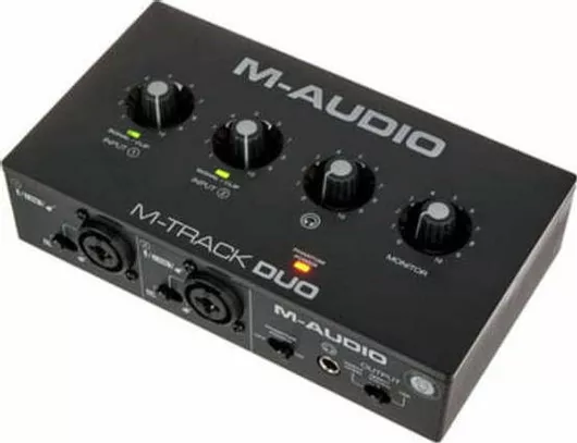 Εξωτερική Επαγγελματική Κάρτα Ήχου M-Audio M-Track Duo Συνδεσιμότητα USB