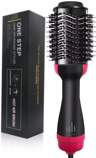 Ηλεκτρική Βούρτσα Μαλλιών με Αέρα για Ίσιωμα 1000W