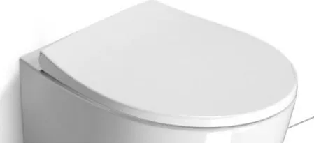 Καπάκι Λεκάνης GSI Slim Soft Close Βακελίτης Λευκό