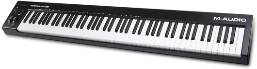 Midi Keyboard M-Audio Keystation 88 MK3 με 88 Πλήκτρα Μαύρο