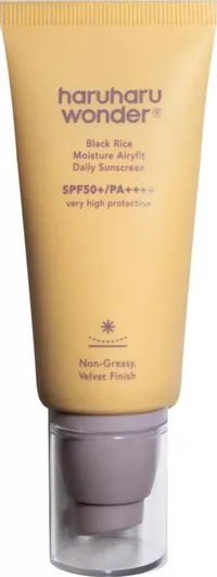 Αντηλιακή Κρέμα Προσώπου Haruharu Black Rice Moisture Airyfit SPF50 50ml