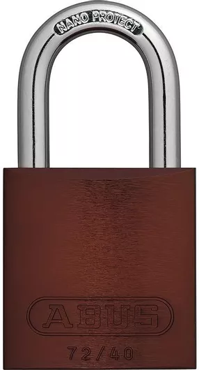 Λουκέτο Abus 72/40 Αλουμινένιο Πέταλο με Κλειδί