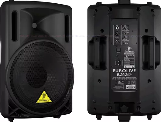 Ηχείο PA Behringer B212D 345W Αυτοενισχυόμενο με Woofer 12" 34.5x27x55cm Μαύρο