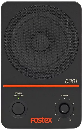 Stage Monitor Fostex 6301ND Αυτοενισχυόμενο 20W με Woofer 4" 12x12x18.9cm Μαύρο
