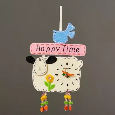 Πασχαλινή Λαμπάδα Nuova Vita Ρολόι Προβατάκι Διακοσμητικό & Μπαούλο