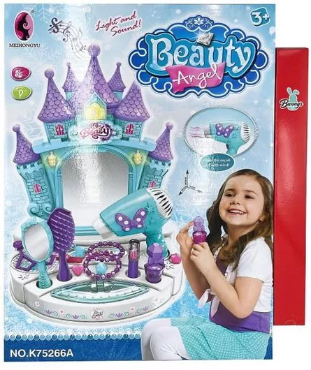 Πασχαλινή Λαμπάδα Τουαλέτα Κάστρο Μπαταρίας με Φως & Μουσική σε Κουτί