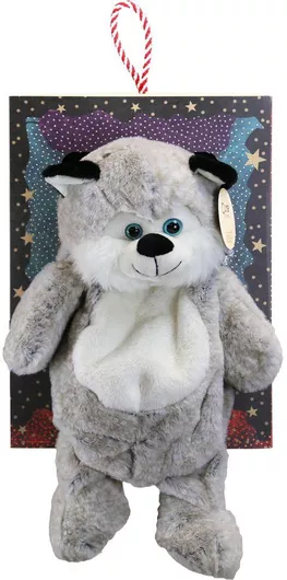 Πασχαλινή Λαμπάδα Τσάντα Λούτρινη Λύκος