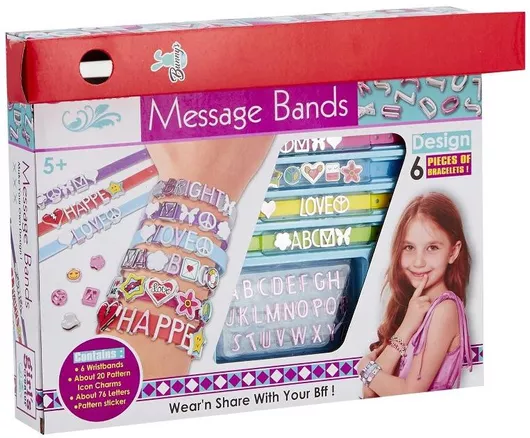 Πασχαλινή Λαμπάδα Φτιάχνω Βραχιόλια Diy Message Bands σε Κουτί
