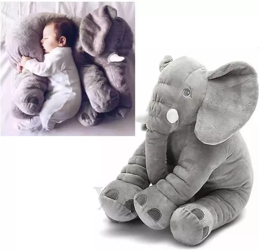 Πασχαλινή Λαμπάδα Χειροποίητη με Λούτρινο Ελέφαντα Αγκαλιάς