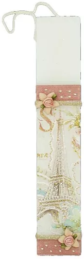 Πασχαλινή Λαμπάδα Χειροποίητη Παρίσι