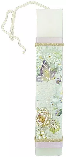 Πασχαλινή Λαμπάδα Χειροποίητη Πεταλούδα Μοβ