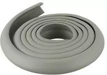 HOMie Προστατευτική Επιφάνεια με Αυτοκόλλητο από Πλαστικό Γκρι 200cm