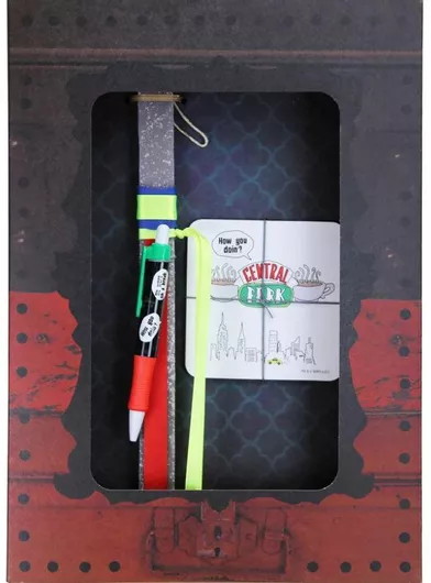 Πασχαλινή Λαμπάδα Synchronia LA24032C Στυλό & Σουβέρ Friends Λευκό