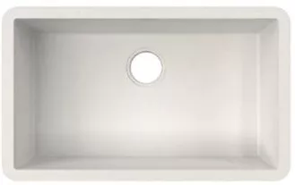 Νεροχύτης Franke 3054300000 Ένθετος 70x40x17.5cm Συνθετικός Γρανίτης Solid Surface Pure Λευκό
