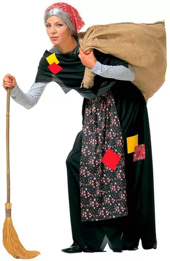 Αποκριάτικη Γυναικεία Στολή Widmann Γιαγιά One Size