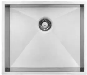Νεροχύτης Macart ΝΕ08106001 Ένθετος 65x40cm Inox Ασημί