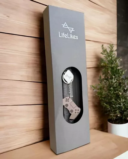 Πασχαλινή Λαμπάδα LifeLikes Gaming με Μπρελόκ σε Κουτί Γκρι