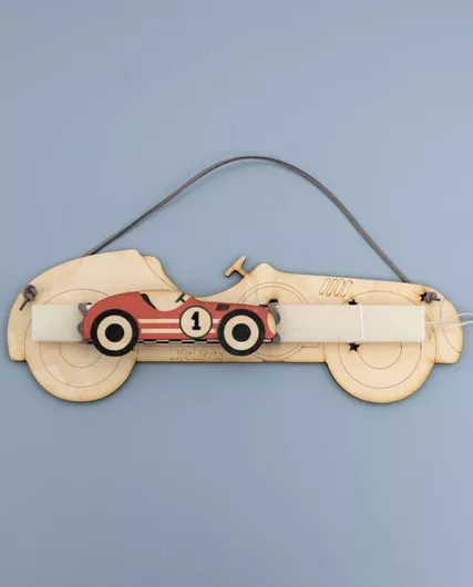 Πασχαλινή Λαμπάδα LifeLikes Race Car με Κάδρο Λευκό