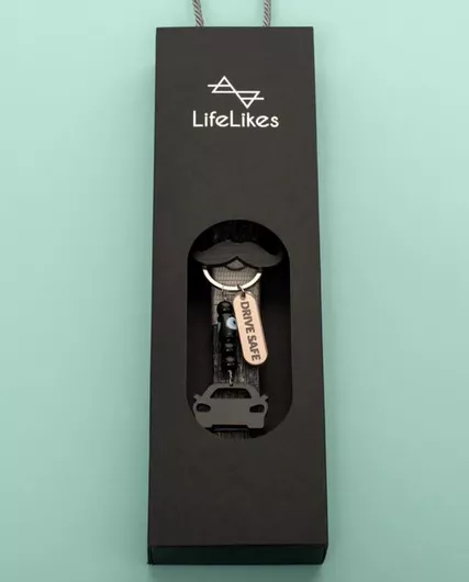 Πασχαλινή Λαμπάδα LifeLikes με Μπρελόκ Αυτοκινήτου σε Κουτί Μαύρο