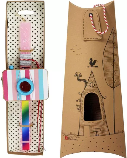 Πασχαλινή Λαμπάδα Synchronia LA21004D Φωτογραφική Μηχανή Ροζ