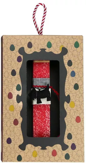 Πασχαλινή Λαμπάδα Synchronia LA21201C Φελτ Σκωτσέζικο Τεριέ Κόκκινο