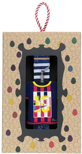 Πασχαλινή Λαμπάδα Synchronia LA21203B Φανέλα Μπλε Ελεκτρίκ