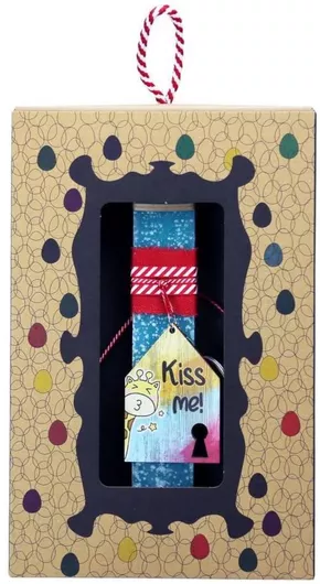 Πασχαλινή Λαμπάδα Synchronia LA23206I Μπρελόκ Σπίτι Καμηλοπάρδαλη Βεραμάν