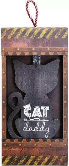 Πασχαλινή Λαμπάδα Synchronia LA24009B Κάδρο My Pet Γάτα Γκρι