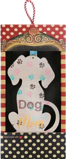 Πασχαλινή Λαμπάδα Synchronia LA24009I Κάδρο My Pet Σκύλος Dog Mom Γαλάζιο