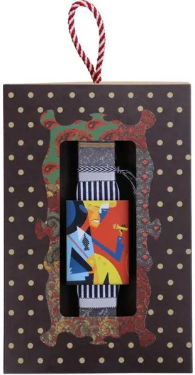 Πασχαλινή Λαμπάδα Synchronia LA24063B Μαγνητάκι Ντέιβιντ Μπάουι Γκρι