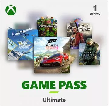 Προπληρωμένη Κάρτα Microsoft Xbox Game Pass Ultimate 1 Month