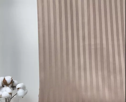 Σετ Μαξιλαροθήκες MayHome Βαμβακοσατέν με Φάσα 50x70cm Μονόχρωμες Σπαγγί