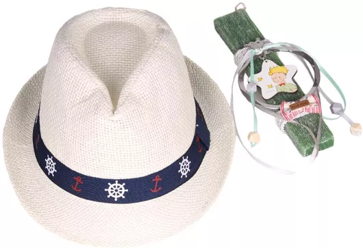 Πασχαλινή Λαμπάδα Katsenis pasx113 με Καπέλο Παιδικό One Size