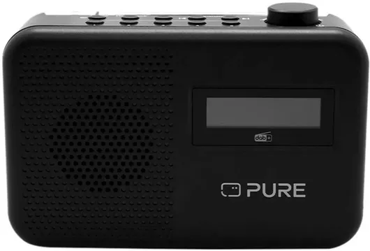 Pure Elan One 2 Φορητό Ραδιόφωνο Ρεύματος/Μπαταρίας DAB+ με Bluetooth Μαύρο