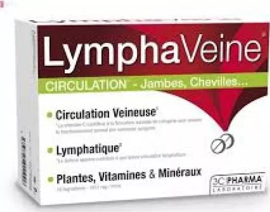 3C Pharma Lymphaveine Circulations Legs, Akles...60 Ταμπλέτες