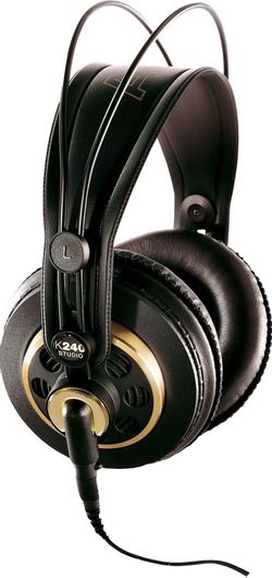 AKG K240 Studio Ενσύρματα Over Ear Ακουστικά Μαύρο
