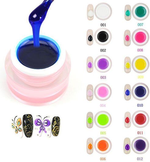 Τζελ Νυχιών Canni Gem για Nail Art No.1 8ml