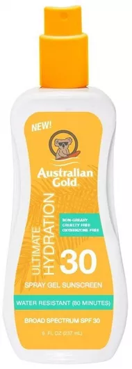 Αντηλιακό Gel Σώματος Australian Gold Sunscreen SPF30 σε Spray 237ml