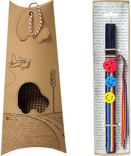 Πασχαλινή Λαμπάδα Synchronia Emoji Γκρι