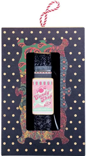 Πασχαλινή Λαμπάδα Synchronia Vintage Μαγνητάκι Candy Shop Μαύρο