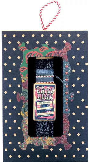 Πασχαλινή Λαμπάδα Synchronia Vintage Μαγνητάκι Retro Music Μαύρο