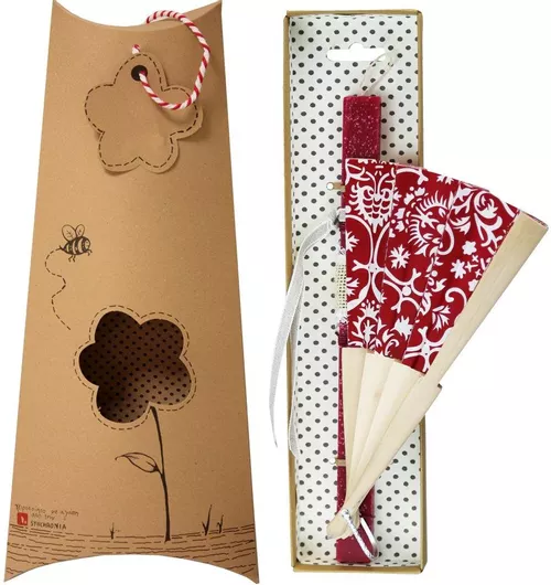 Πασχαλινή Λαμπάδα Synchronia Βεντάλια Βυσσινί