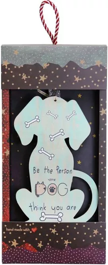 Πασχαλινή Λαμπάδα Synchronia Κάδρο Mypet Σκύλος The Person Μαύρο