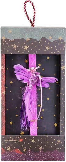 Πασχαλινή Λαμπάδα Synchronia Κολίμπρι Μοβ