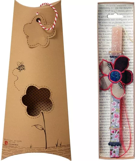 Πασχαλινή Λαμπάδα Synchronia Λουλούδι Σάρι Blossom Σομόν