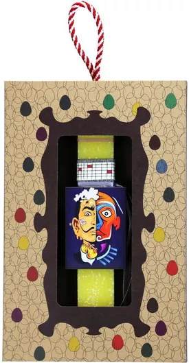 Πασχαλινή Λαμπάδα Synchronia Μαγνητάκι Art Σαλβαντόρ Κίτρινο