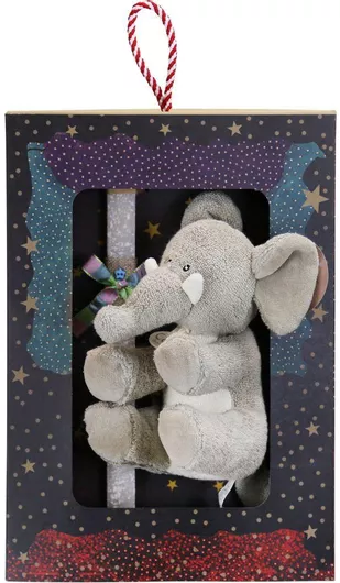 Πασχαλινή Λαμπάδα Synchronia με Λούτρινο Ελέφαντας Γκρι