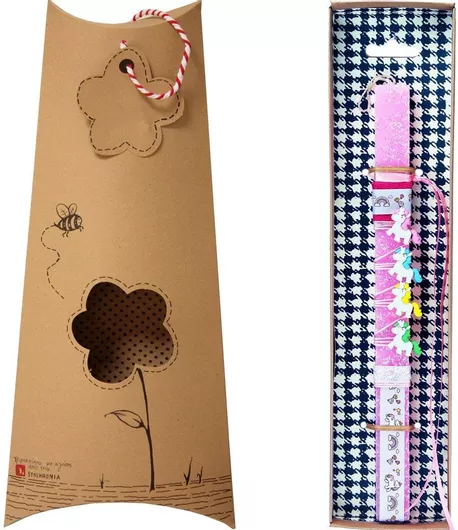 Πασχαλινή Λαμπάδα Synchronia Μονόκερος Unicorn Squad Ροζ