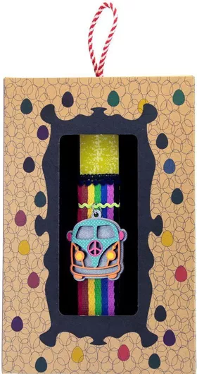 Πασχαλινή Λαμπάδα Synchronia Μπρελόκ Camper Κίτρινο