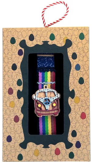 Πασχαλινή Λαμπάδα Synchronia Μπρελόκ Camper Μπλε